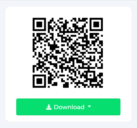 Generated WhatsApp Link to QR Code