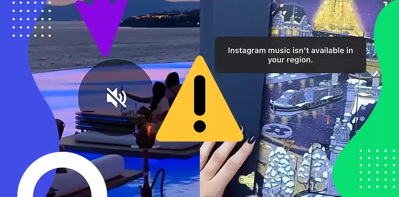 Get Audio of Reels with "Instagram music isn't available in your region" error. How to fix it?