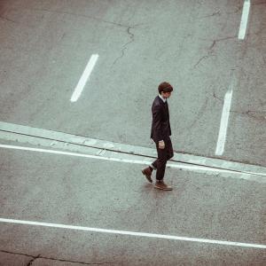 WhatsApp DP - Walking Alone
